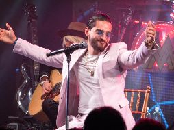 Maluma presentó su nueva canción en una fiesta privada. EFE / C. Herrera