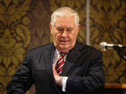 Tillerson no menciona al presidente ni a su sucesor designado, el jefe de la CIA Mike Pompeo. AP/ ARCHIVO