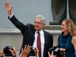 El político tabasqueño busca por tercera vez busca competir por la Presidencia de la República. EFE / J. Méndez