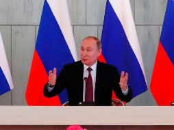 Las acusaciones contra Putin se dan a unos días de las elecciones que podrían otorgarle un cuarto mandato. AFP / A. Maltsev