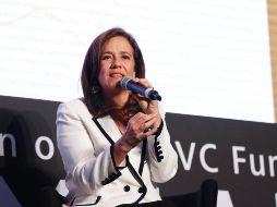 Estar tarde el INE informó que sólo la ex panista había alcanzado el umbral de los apoyos para la candidatura. TWITTER /  @Mzavalagc