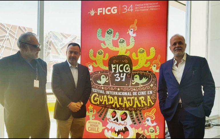 Presentación. Los directivos del FICG dieron a conocer la imagen y al país invitado de la próxima edición. NTX