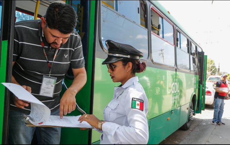 El reciente paro camionero es en el que mayor número de procedimientos administrativos de sanción inició la Semov, con más de 500. EL INFORMADOR/ARCHIVO