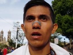 José Luis Santana (foto) logró vencer al campeón defensor Geoffrey Kenisi Bundi. EL INFORMADOR / D. Reos