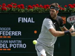 Del Potro es el primer sudamericano campeón en Indian Wells desde que lo lograra Marcelo Ríos en 1998. EFE/J. G. Mabanglo