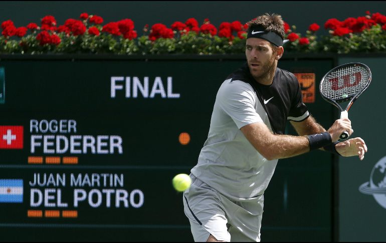 Del Potro es el primer sudamericano campeón en Indian Wells desde que lo lograra Marcelo Ríos en 1998. EFE/J. G. Mabanglo