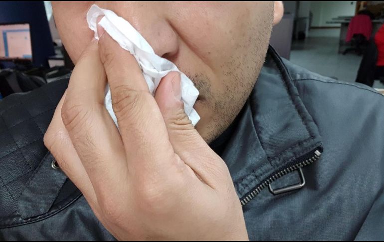 Los síntomas son comezón intensa en la nariz (rinorrea), obstrucción nasal y estornudos. EL INFORMADOR