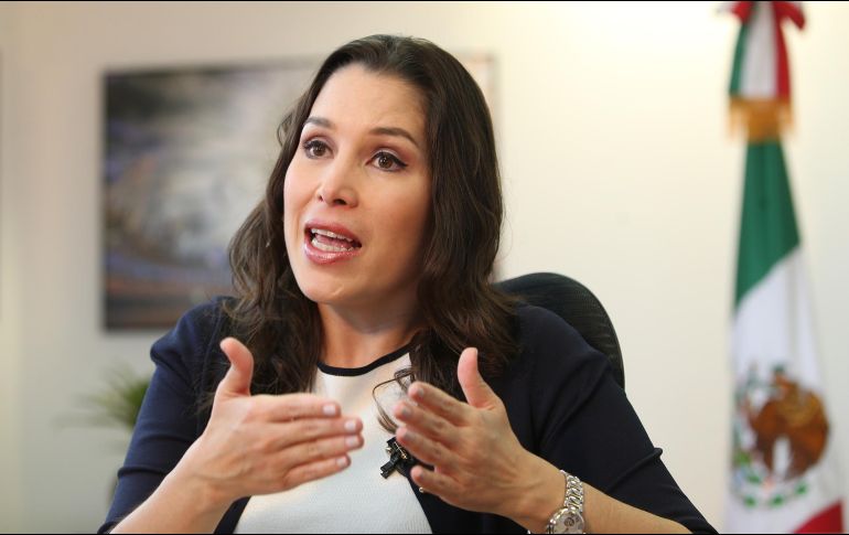 Puente es actual comisionada del Instituto Nacional de Transparencia. NTX / ARCHIVO