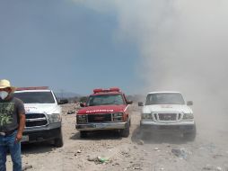 Los incendios en los vertederos de basura son difíciles de controlar debido a la basura orgánica . ESPECIAL