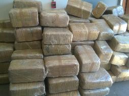 Tanto las dos personas, así como la unidad, la caja y la droga fueron puestas a disposición del Agente del Ministerio Público Federal. NTX/ ARCHIVO