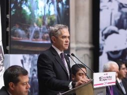 El mandatario expresó que se trata de un reto mayor pero que lo llevarían con éxito. TWITTER / @ManceraMiguelMX