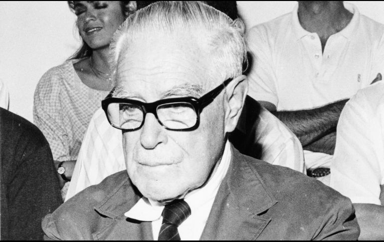 Homenajeado. Retrato del arquitecto Ignacio Díaz Morales. EL INFORMADOR/ARCHIVO