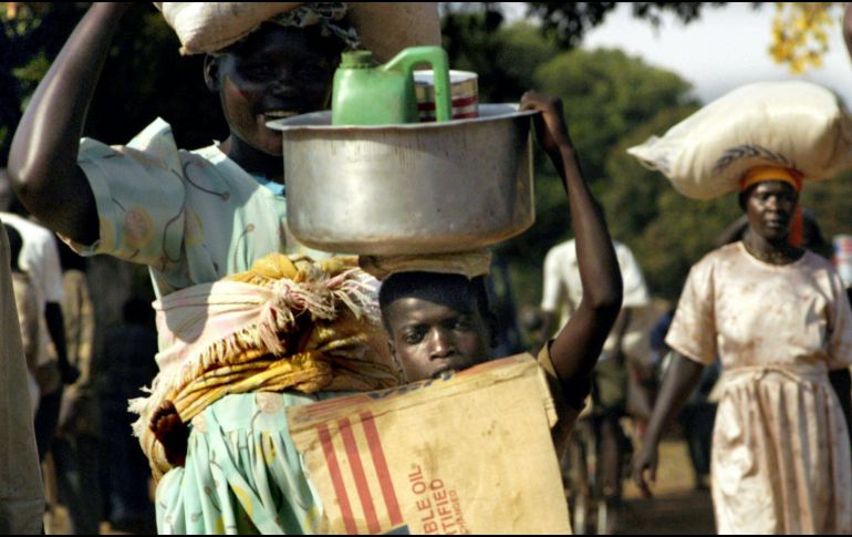 En febrero de 2017 se declaró la hambruna en varios territorios de Sudán del Sur. AP/ARCHIVO