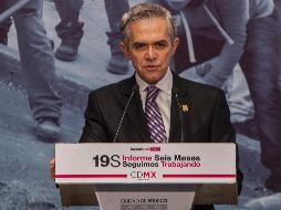 Mancera precisó que el fondo ha sido utilizado específicamente para la construcción de viviendas en Tláhuac y Xochimilco. SUN/ C. Mata