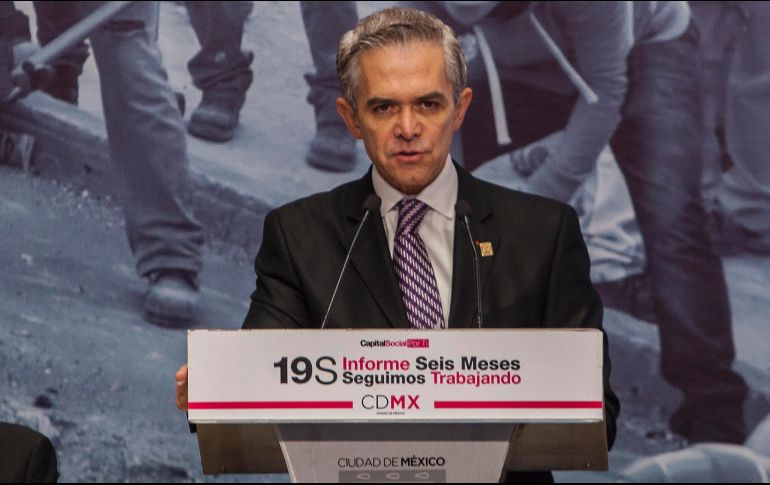 Mancera precisó que el fondo ha sido utilizado específicamente para la construcción de viviendas en Tláhuac y Xochimilco. SUN/ C. Mata