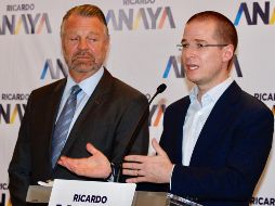 Jorge Castañeda se une al equipo de campaña del candidato a la Presidencia de la República de la coalición Por México al Frente, Ricardo Anaya Cortés. NTX / J. Lira