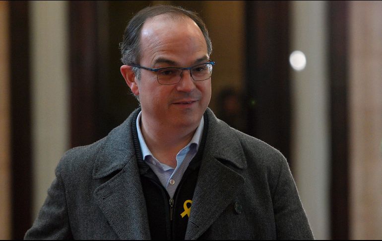 Con la investidura precipitada de Turull, que todavía debe asegurar el apoyo de los separatistas más radicales, los independentistas buscan asegurar la elección del gobierno. AFP / L. Gene