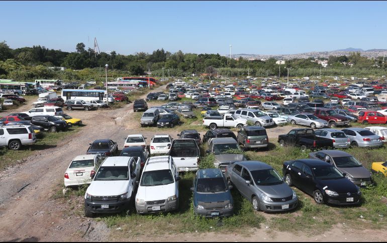 El rango de precios oscila entre los siete mil y los 215 mil pesos para el caso de automóviles. EL INFORMADOR/ ARCHIVO