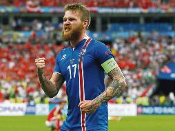 Aron Gunnarsson. El islandés dice que enfrentan a México como si fuera la Selección albiceleste. MEXSPORT