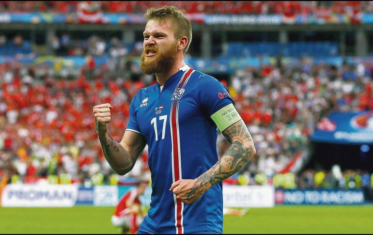 Aron Gunnarsson. El islandés dice que enfrentan a México como si fuera la Selección albiceleste. MEXSPORT