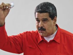 Maduro también indicó que el país recibirá un reconocimiento por la construcción del petro. AP / ARCHIVO