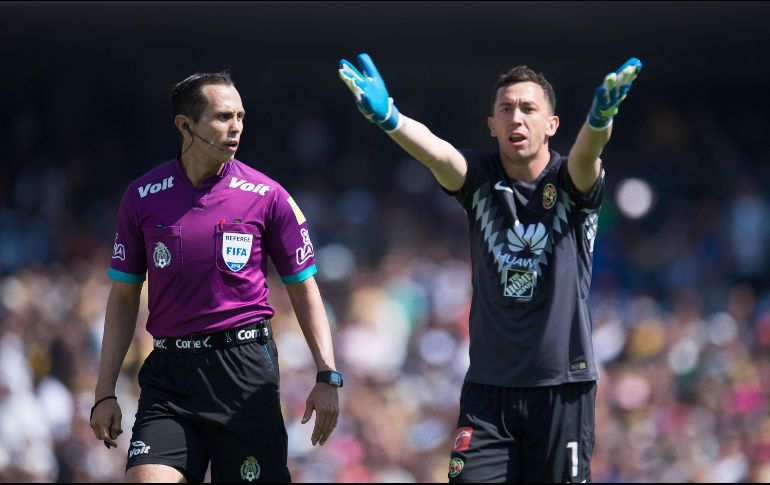A pesar de sus quejas, Marchesín se opone a la llegada del videoarbitraje en México. MEXSPORT/ARCHIVO