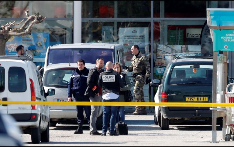 La víctima arrestada fue acusada de asociación criminal de malhechores con fines terroristas. EFE / G. Horcajuelo