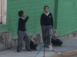 Los estudiantes regresarán a clases el lunes 9 de abril. EL INFORMADOR / ARCHIVO