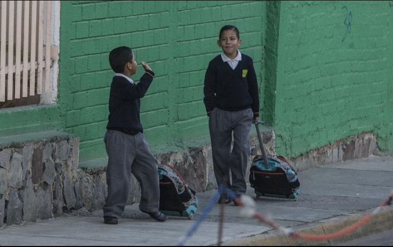 Los estudiantes regresarán a clases el lunes 9 de abril. EL INFORMADOR / ARCHIVO
