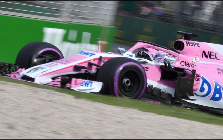 ''Checo'' logró el año pasado el séptimo lugar durante la competencia en Melbourne, su mejor lugar en esta carrera en lo que va de su trayectoria como piloto de la F1. AFP / P. Crock