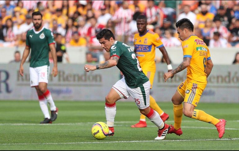 Michael Pérez fue el autor de una de las intervenciones defensivas que mantienen en cero la portería del Rebaño. MEXSPORT/ARCHIVO