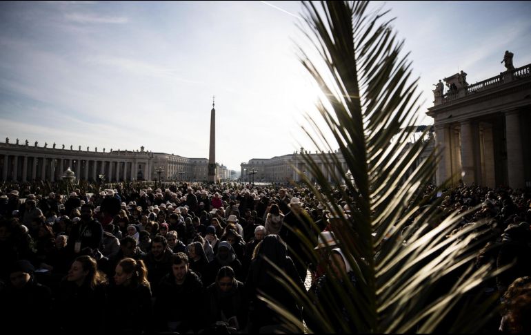 En su sermón, el Papa Francisco puso especial atención a los jóvenes. EFE/A. Carconi