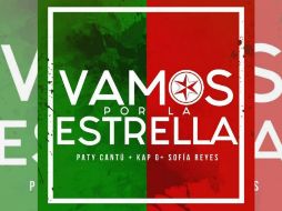 Paty Cantú, Sofía Reyes y Kap-G mostraron su apoyo a la selección mexicana. ESPECIAL