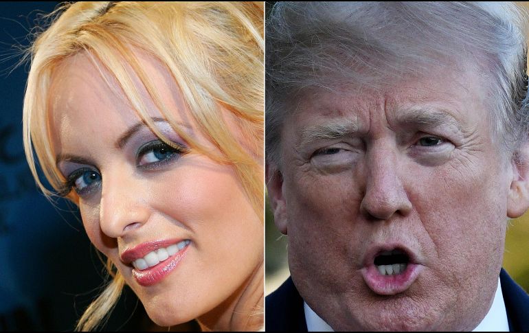 Daniels dice que sólo tuvo relaciones sexuales con Trump en una ocasión en 2006. AFP / ARCHIVO