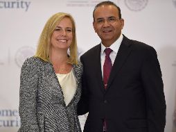 En materia de crimen organizado, Navarrete Prida dijo que acordaron acciones contra el tráfico y llegada de estupefacientes a territorio norteamericano. AFP / A. Estrella