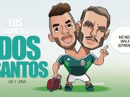 Los hermanos Dos Santos están en la cuerda floja para el Mundial de Rusia. EL INFORMADOR/QUCHO