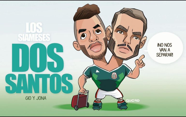 Los hermanos Dos Santos están en la cuerda floja para el Mundial de Rusia. EL INFORMADOR/QUCHO
