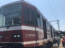 El Siteur reportó que el incidente no arrojó viajeros lesionados. TWITTER / @SITEURJAL