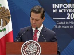 El Presidente afirmó que el informe anual de la CNDH 