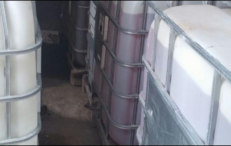 El hidrocarburo asegurado quedó a disposición de Petróleos Mexicanos. NTX/ ARCHIVO