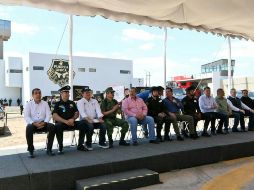 La nueva base de la Fuerza Única su suma a las cuatro que ya operan en Jalisco en los municipios de Zapotlán el Grande, Valle de Juárez, Colotlán y Macota.  TWITTER/ @FiscaliaJal