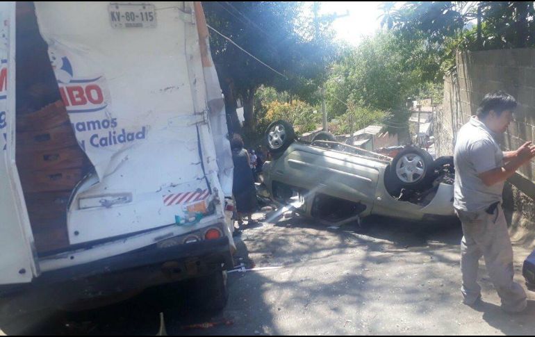 La Secretaría de Seguridad estatal pidió a los automovilistas tomar precauciones al transitar por la vía. TWITTER / @CoordinacionDM