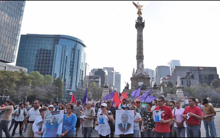 Encabezados por familiares de las víctimas, se aseguró que a pesar de que en unos días iniciarán las campañas electorales, en miles de hogares no están pensando en ello. SUN / A. Leyva