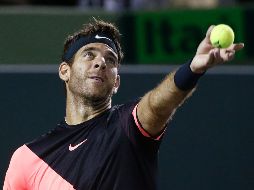 Juan Martín del Potro busca su tercer título consecutivo del año. Acumula 15 victorias seguidas y los cetros de Acapulco y del Masters 1000 de Indian Wells. AP/W. Lee