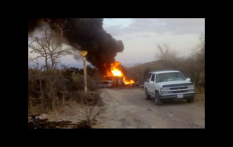 Incendio en ducto en Lagos de Moreno deja un muerto