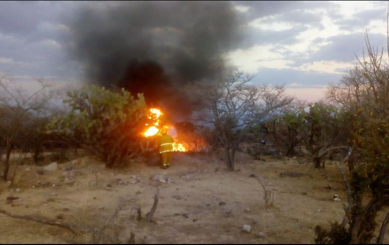 Incendio en ducto en Lagos de Moreno deja un muerto
