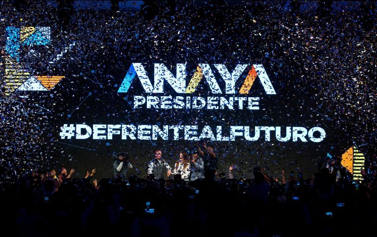 Anaya habló ante cientos de militantes. AP / R. Blackwell