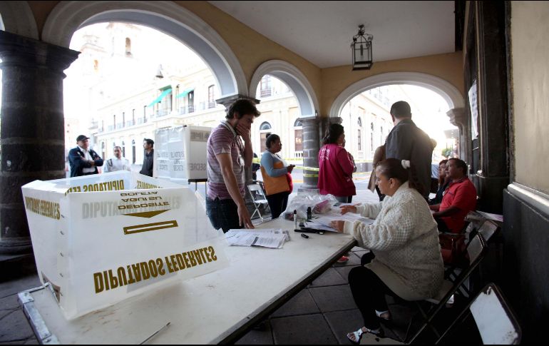 Podrán votar 89.2 millones de mexicanos en 155 mil 484 casillas que se instalarán en todo el país. SUN / ARCHIVO