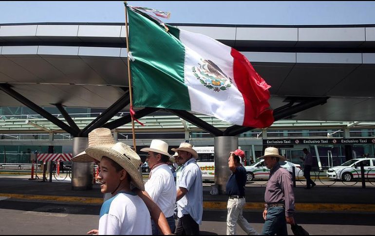 La SCT se encuentra en conflicto con ejidatarios de El Zapote por la supuesta falta de pagos de terrenos utilizados para la construcción del aeropuerto. EL INFORMADOR / ARCHIVO