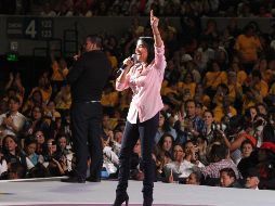 Barrles afirma que ella se encargará de que le vaya bien a todas las mujeres de la Ciudad de México. NTX / G. Durán